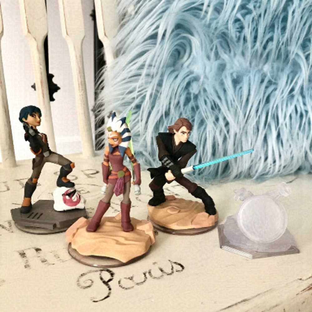 Disney,‎ Infinity, 3.0, Star Wars, Figures, Set of 3 Plus, Twilight Crystal